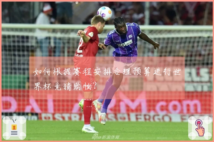 如何根据赛程安排合理预算进行世界杯竞猜购物？